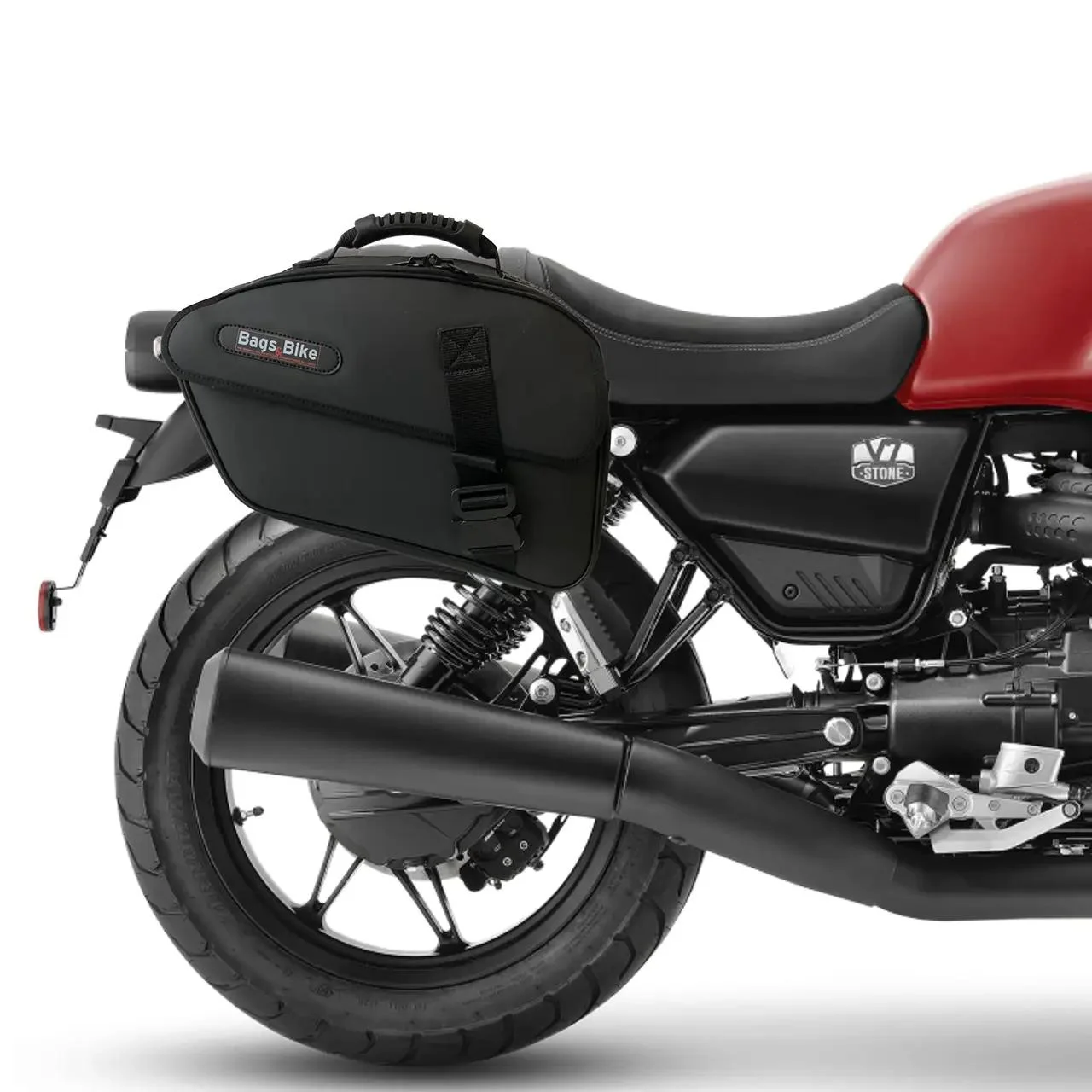Borse laterali per Moto Guzzi V7 850 2021-25, coppia di borse CENTAURO