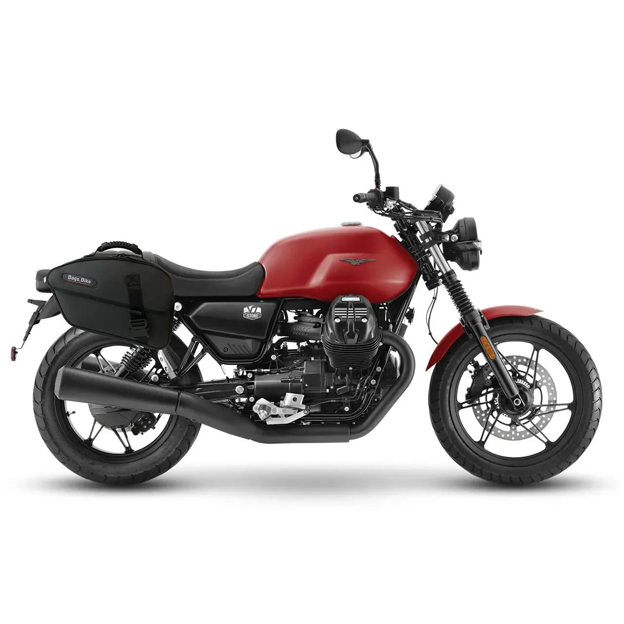 Borse laterali per Moto Guzzi V7 850 2021-25, coppia di borse CENTAURO - immagine 2
