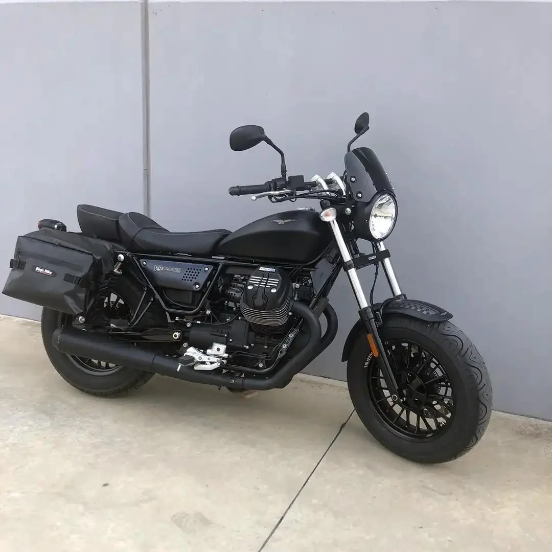 Borse laterali per Moto Guzzi Bobber, coppia di borse CERVINO - immagine 3