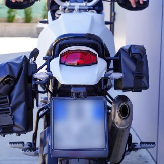 Panniers for Ducati Desert X, pair of CERVINO SX E ENDURO DX side bags