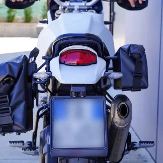 Panniers for Ducati Desert X, pair of CERVINO SX E ENDURO DX side bags