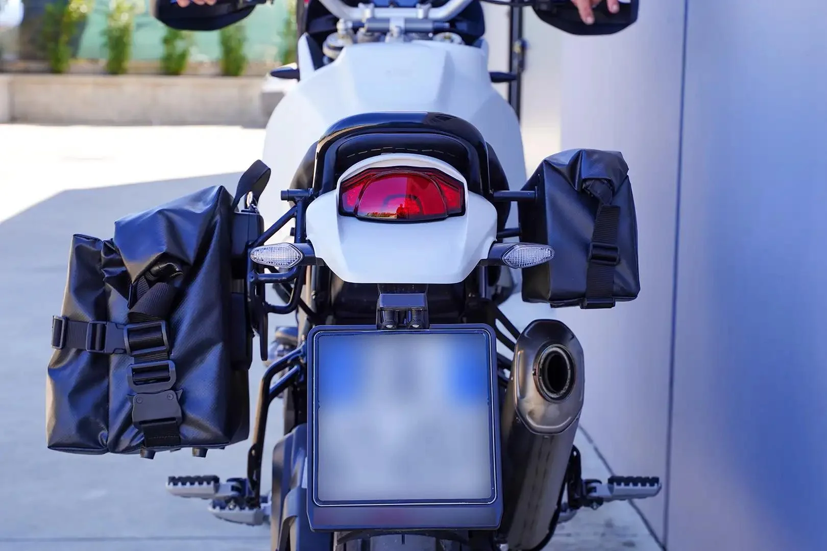 Borse laterali per Ducati Desert X, coppia di borse CERVINO SX E ENDURO DX