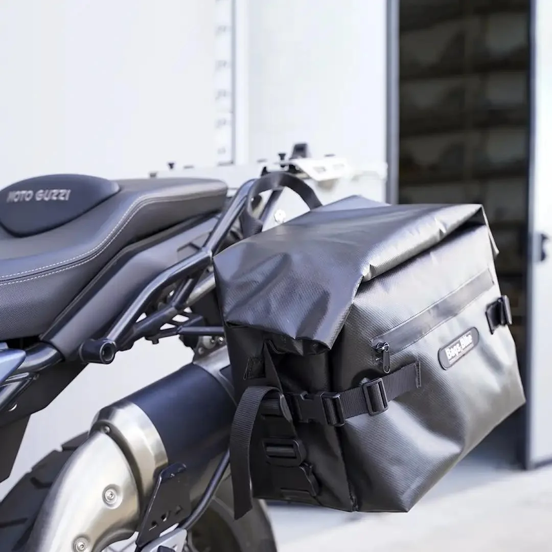 Borse laterali per Moto Guzzi V85TT, coppia di borse CERVINO - immagine 4