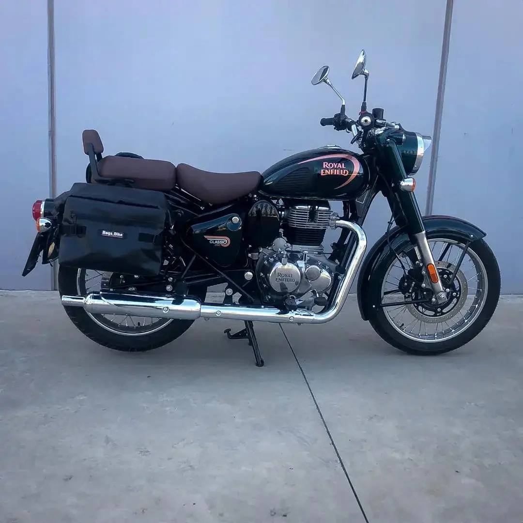 Borse laterali per Royal Enfield Classic 350, coppia di borse CERVINO - immagine 4