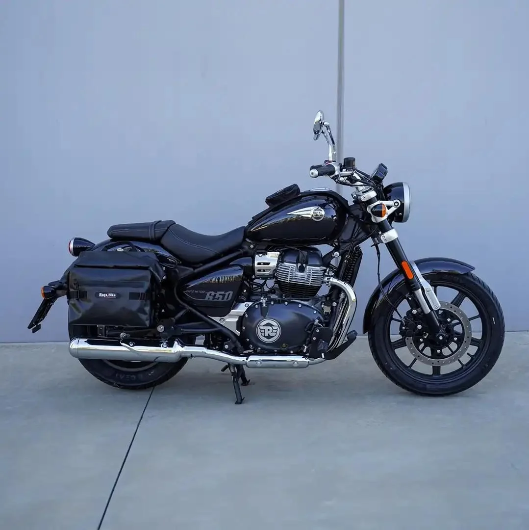 Borse laterali per Royal Enfield Super Meteor 650, coppia di borse CERVINO - immagine 3