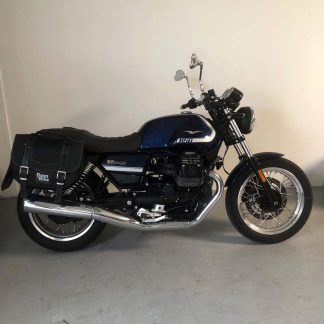 Panniers for Moto Guzzi V7 Special 2021/24, pair of CLASSIC in Black side bags