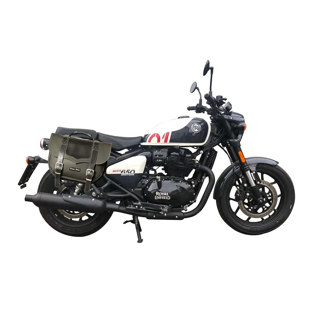 Panniers for Royal Enfield Shotgun, pair of CLASSIC in Black side bags