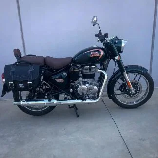 Borse laterali per Royal Enfield Classic 350, coppia di borse CLASSIC in Nera