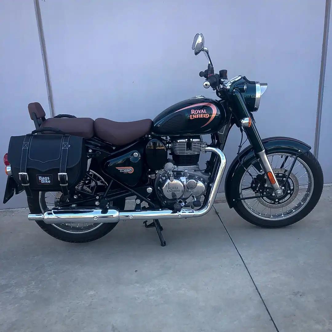 Panniers for Royal Enfield Classic 350, pair of CLASSIC in Black side bags