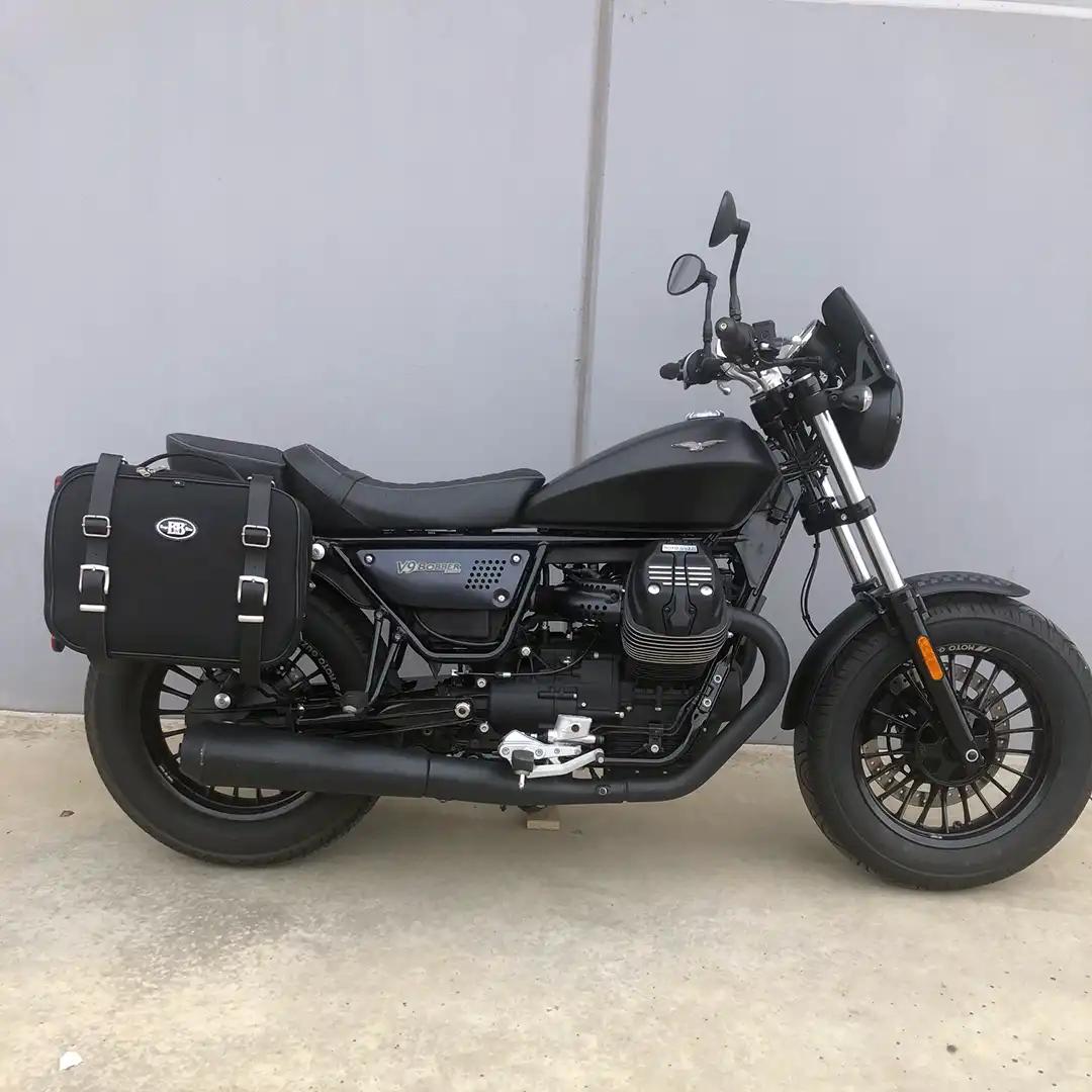 Panniers for Moto Guzzi Bobber, pair of CONTAINER side bags
