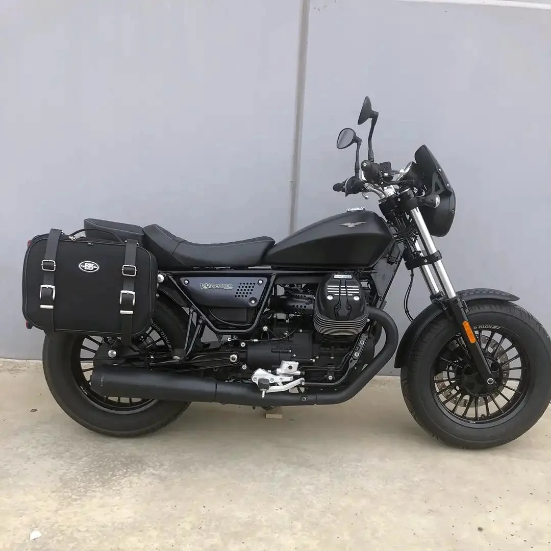 Borse laterali per Moto Guzzi Bobber, coppia di borse CONTAINER