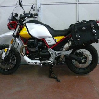 Panniers for Moto Guzzi V85TT, pair of CONTAINER side bags