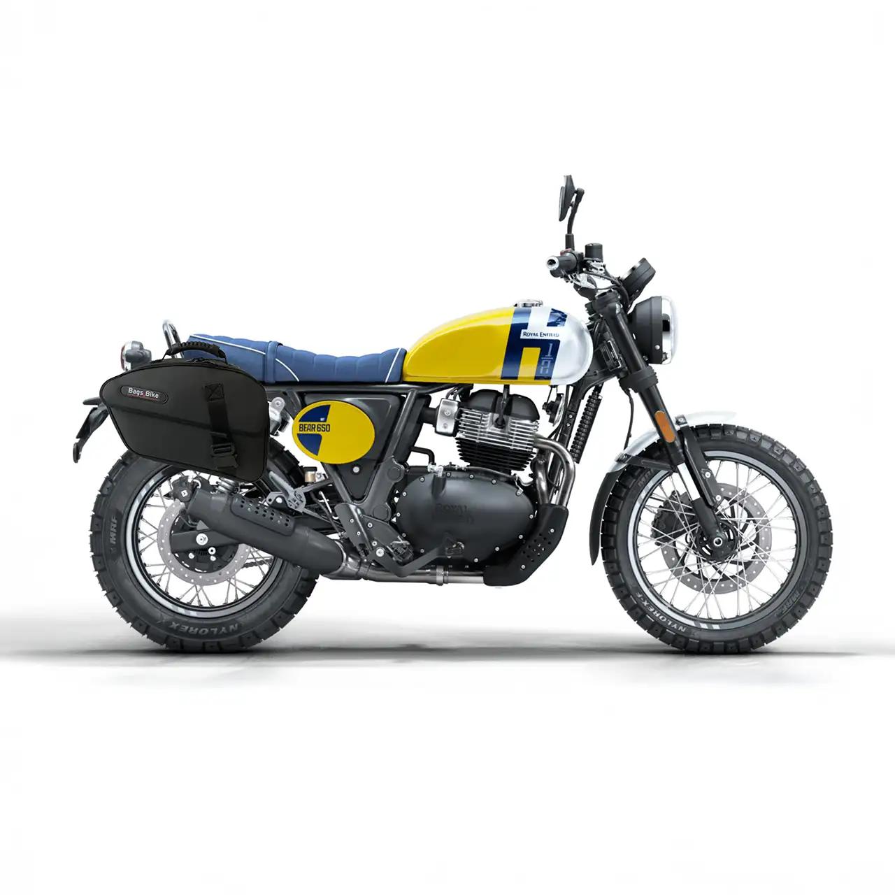 Panniers for Royal Enfield Bear 650, pair of CENTAURO side bags - Image 3