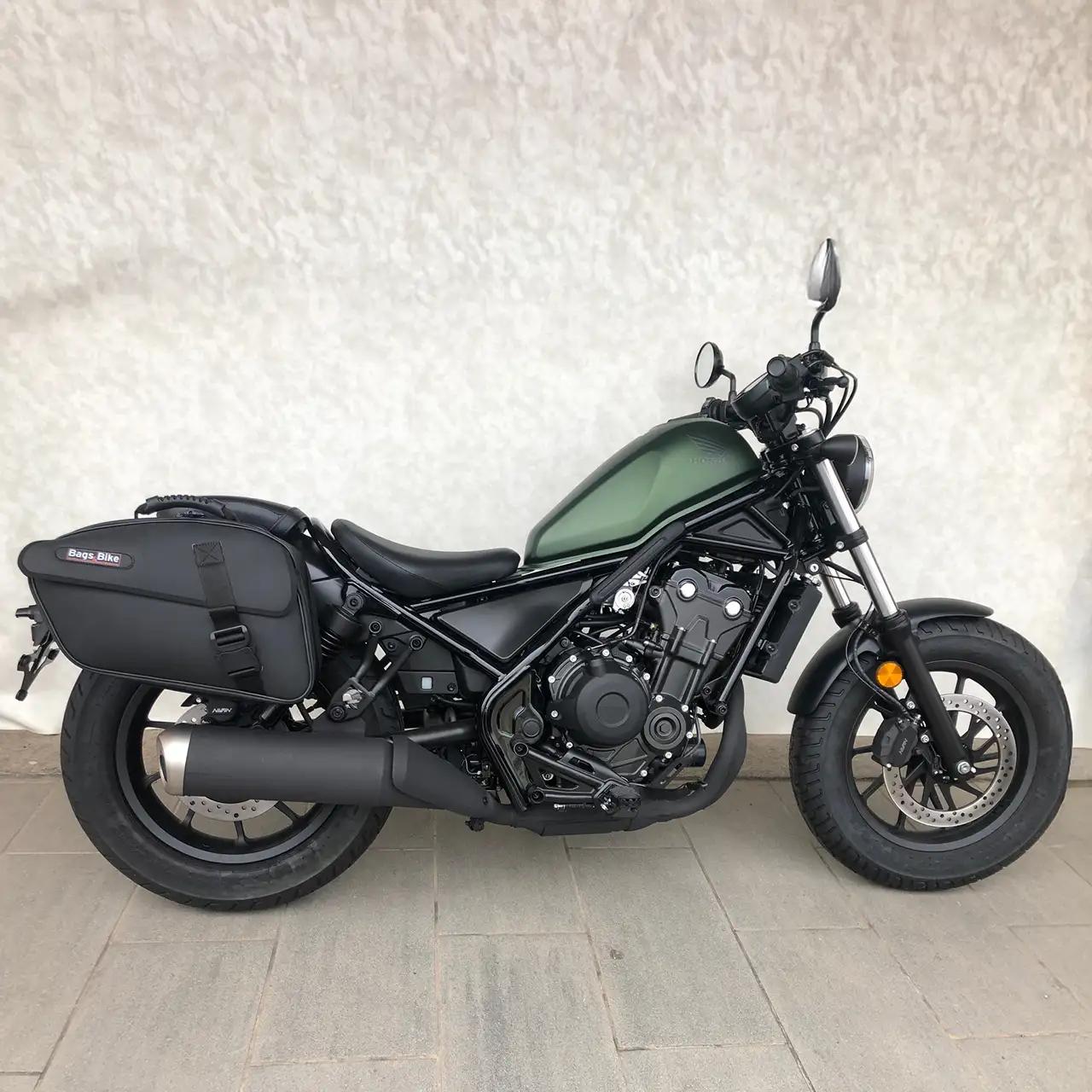 Borse laterali per Honda Rebel 500, coppia di borse CENTAURO - immagine 3