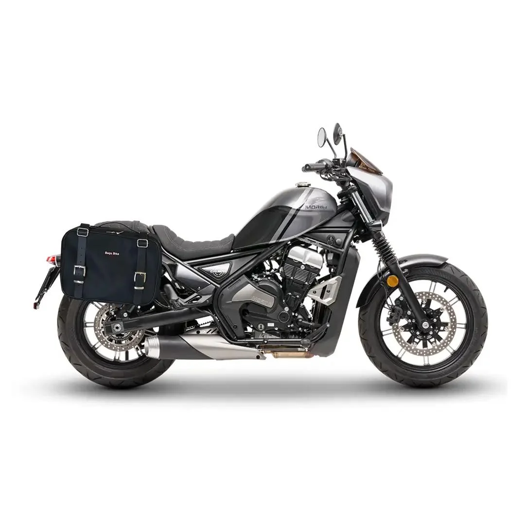 Panniers for Calibro Moto Morini, pair of CONTAINER side bags - Image 2