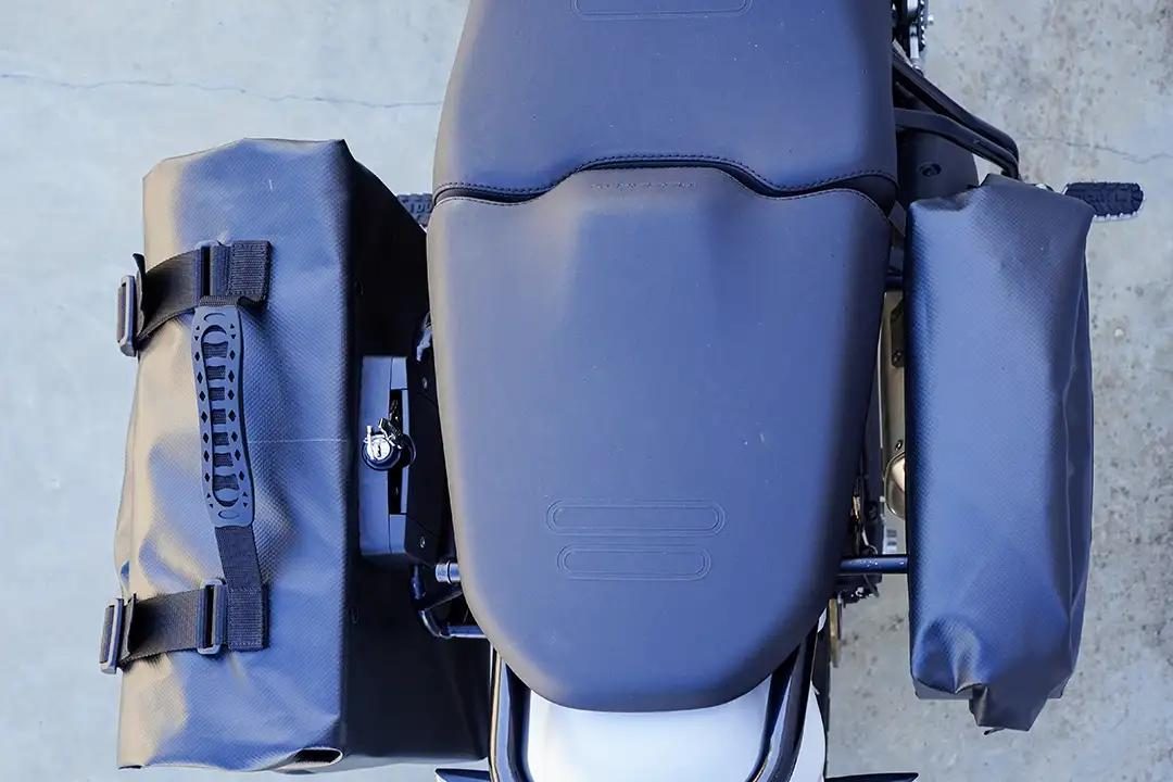 Panniers for Ducati Desert X, pair of DOLOMITI SX E ENDURO DX side bags