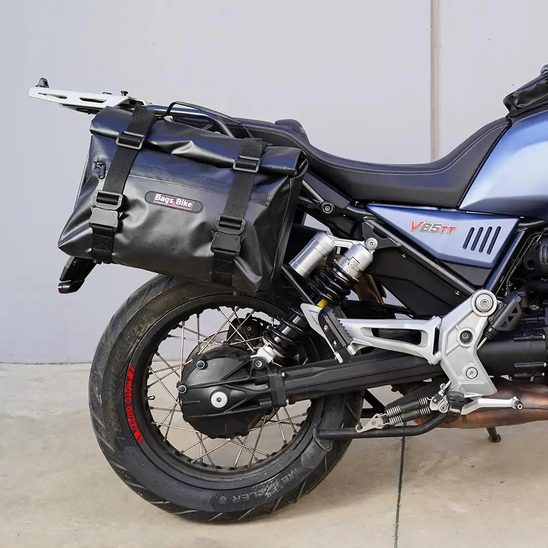 Borse laterali per Moto Guzzi V85TT, coppia di borse DOLOMITI