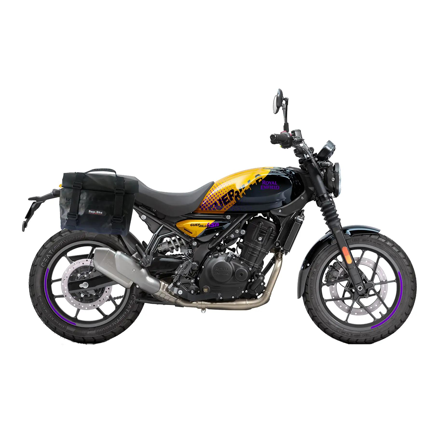 Panniers for Royal Enfield Guerrilla, pair of DOLOMITI side bags - Image 2