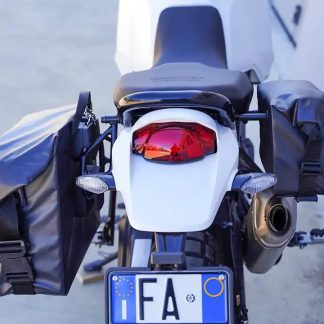 Panniers for Ducati Desert X, pair of EVEREST SX E ENDURO DX side bags