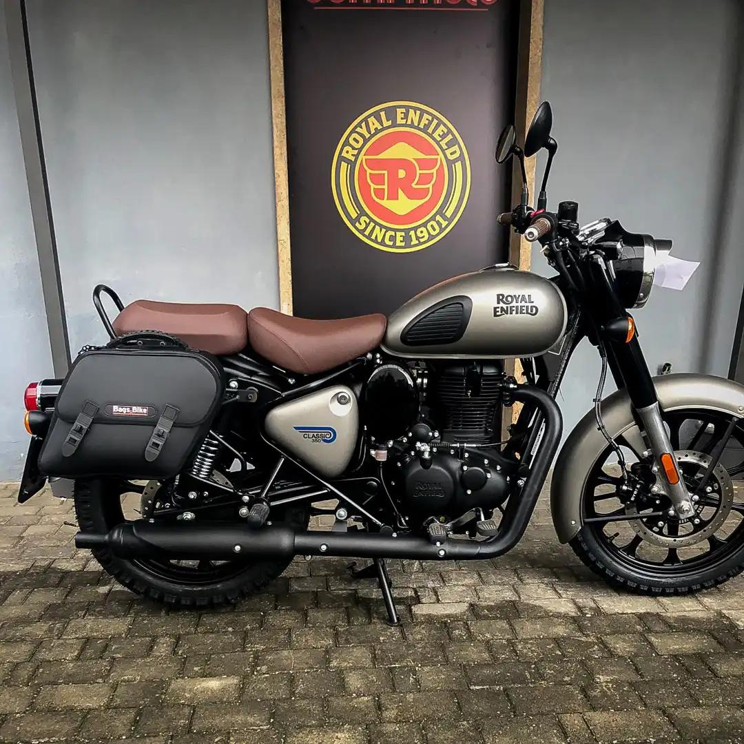 Panniers for Royal Enfield Classic 350, pair of EXCLUSIVE side bags - Image 4