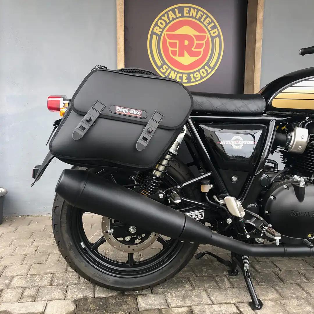 Borse laterali per Royal Enfield Interceptor Continental, coppia di borse EXCLUSIVE - immagine 3