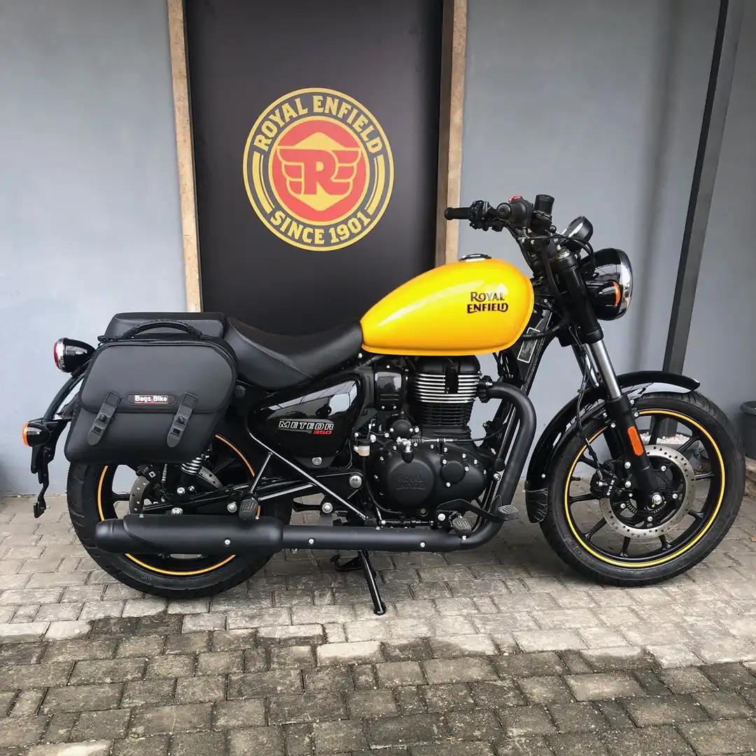Panniers for Royal Enfield Meteor 350, pair of EXCLUSIVE side bags