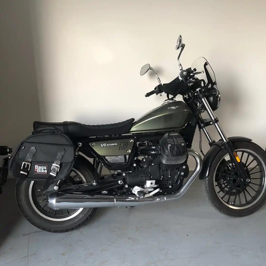 Panniers for Moto Guzzi Roamer, pair of EXPLORER in Black side bags - Image 4