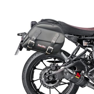 Panniers for Yamaha XSR 700, pair of EXPLORER in Black side bags