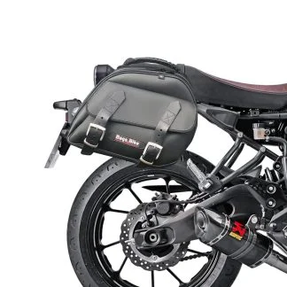 Panniers for Yamaha XSR 700, pair of EXPLORER in Black side bags