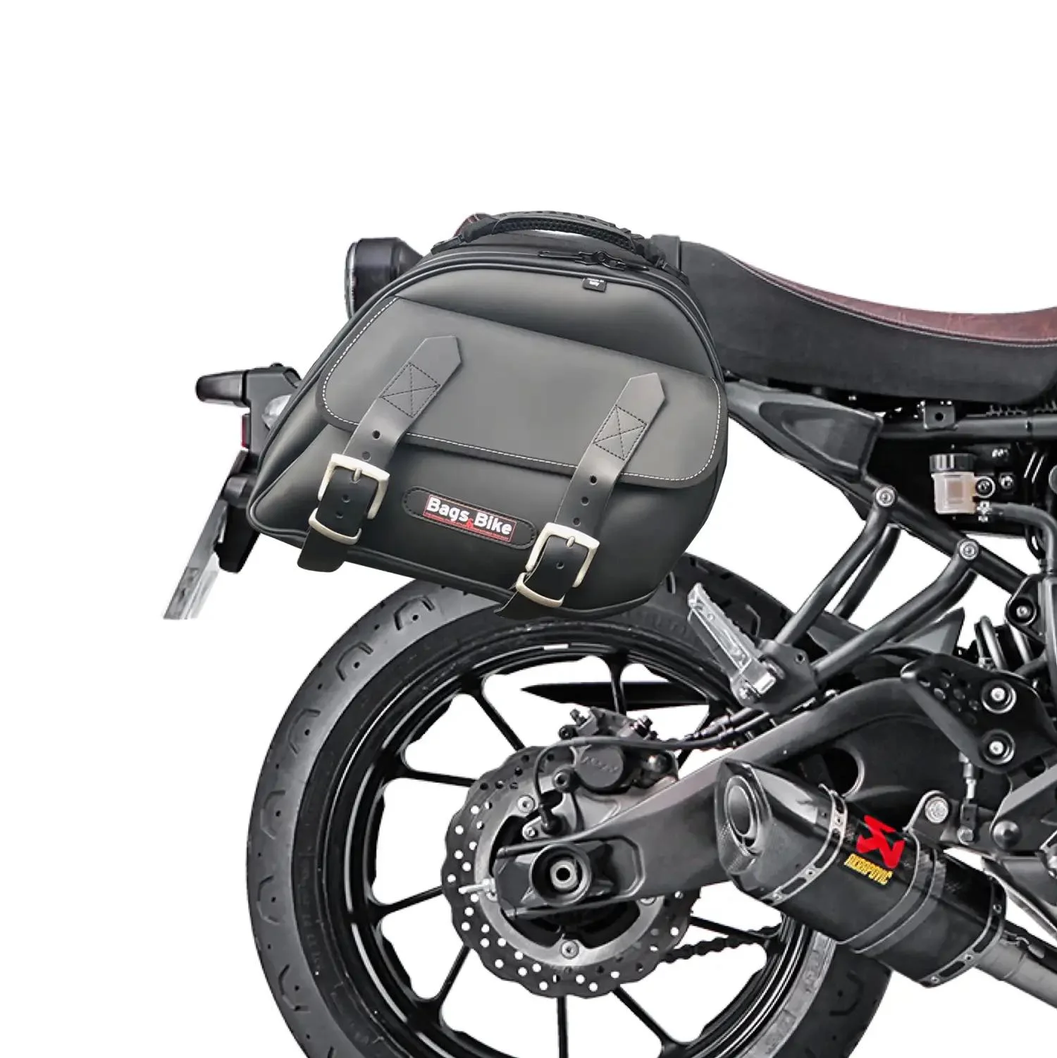 Panniers for Yamaha XSR 700, pair of EXPLORER in Black side bags