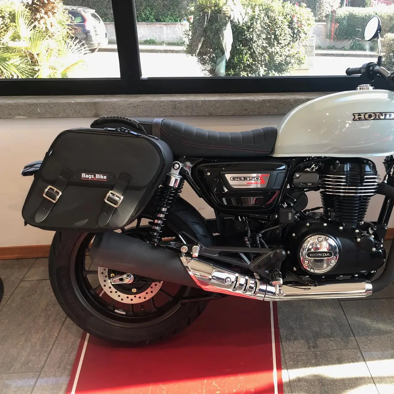 Panniers for Honda GB 350 S, pair of EXCLUSIVE side bags - Image 2