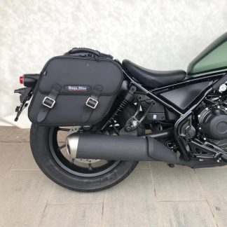 Panniers for Honda Rebel 500, pair of EXCLUSIVE side bags