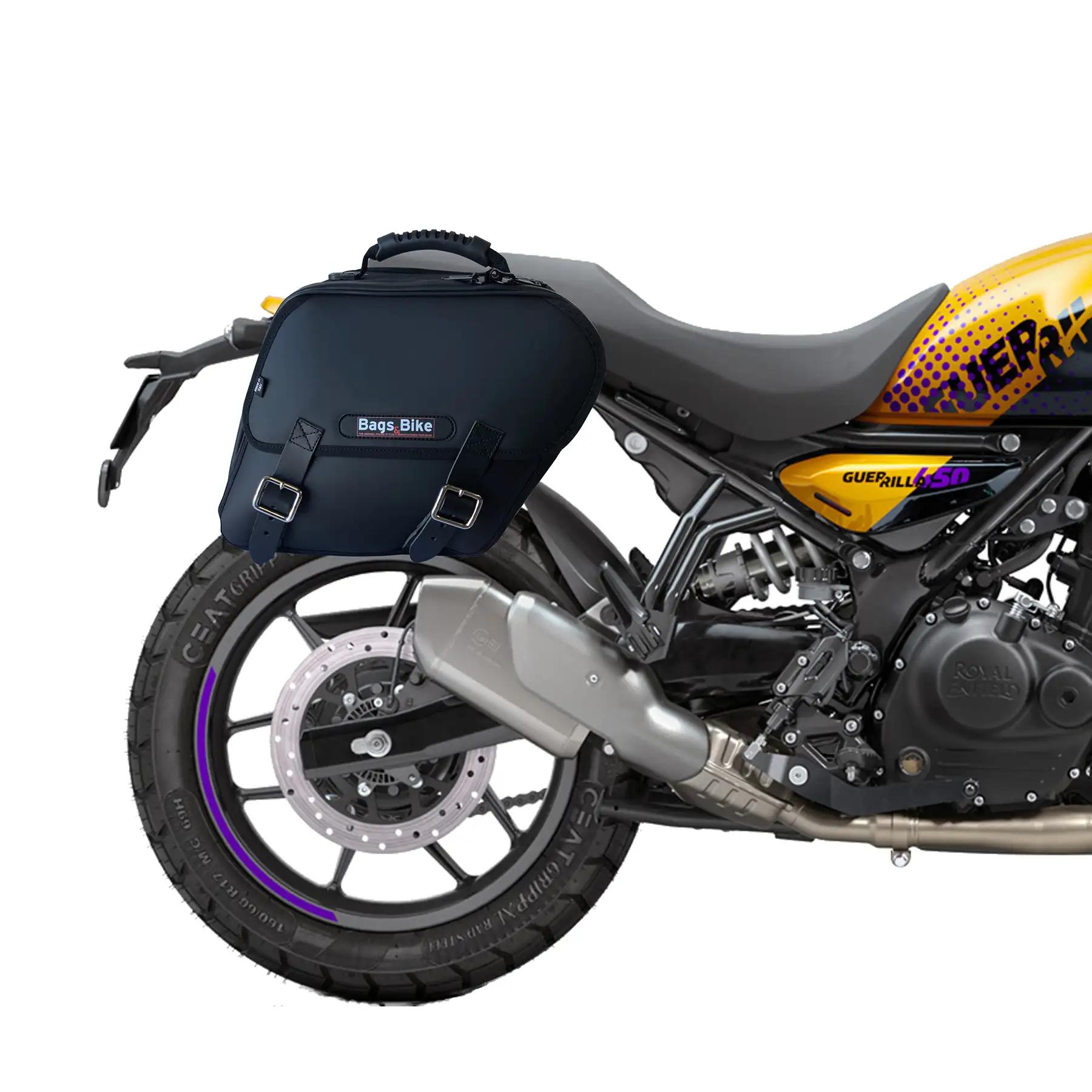 Panniers for Royal Enfield Guerrilla, pair of EXCLUSIVE side bags