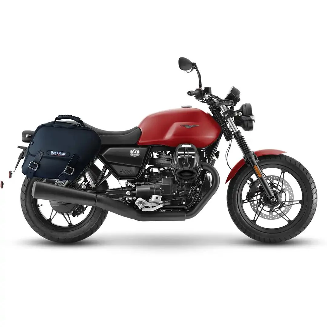 Borse laterali per Moto Guzzi V7 850 2021-25, coppia di borse EXCLUSIVE