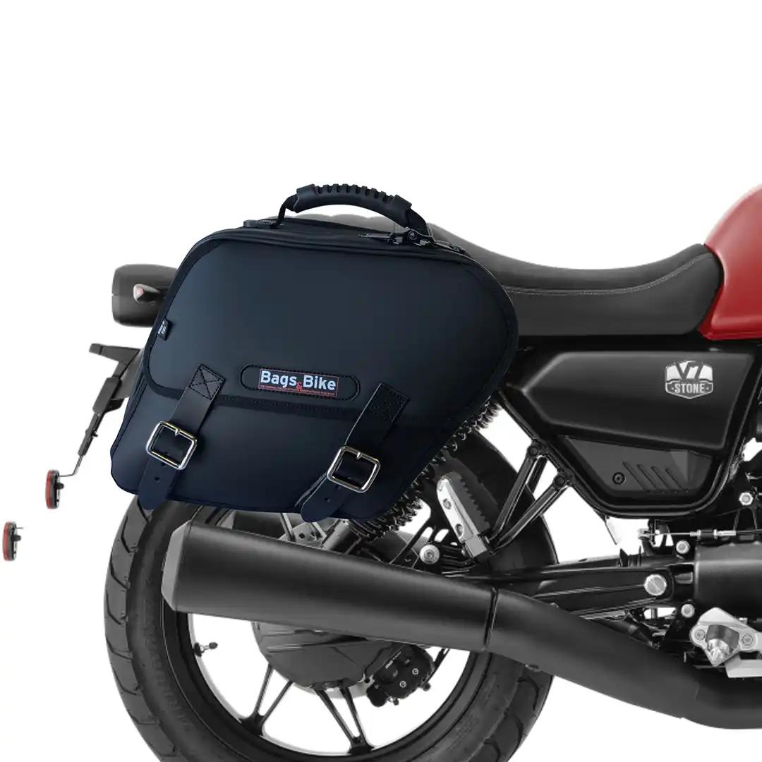 Panniers for Moto Guzzi V7 850 2021-25, pair of EXCLUSIVE side bags - Image 2