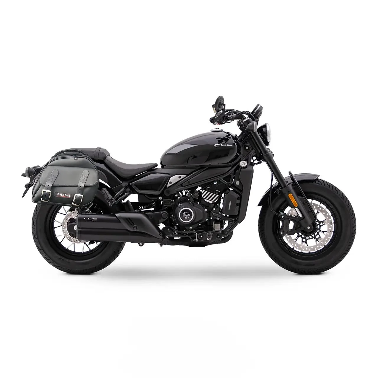 Panniers for Cfmoto CL450 C, pair of EXPLORER in Black side bags - Image 3