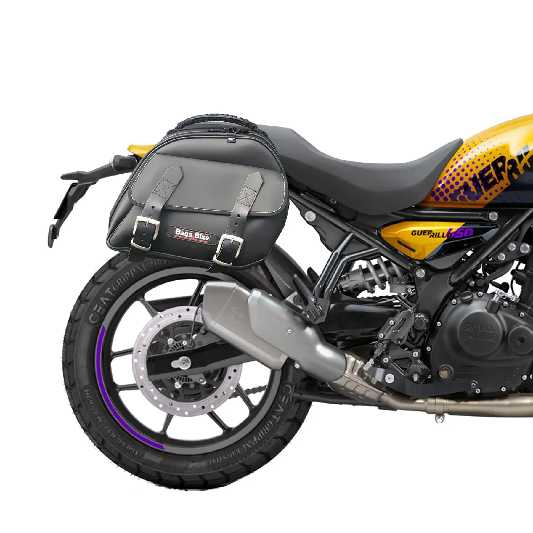 Borse laterali per Royal Enfield Guerrilla, coppia di borse EXPLORER in Nera