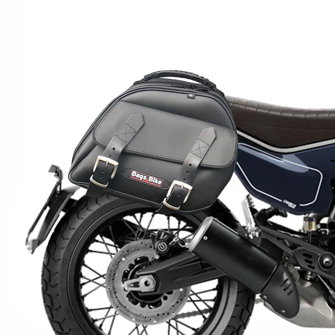 Panniers for Ducati Scrambler 800 2024, pair of EXPLORER in Black side bags - Image 2