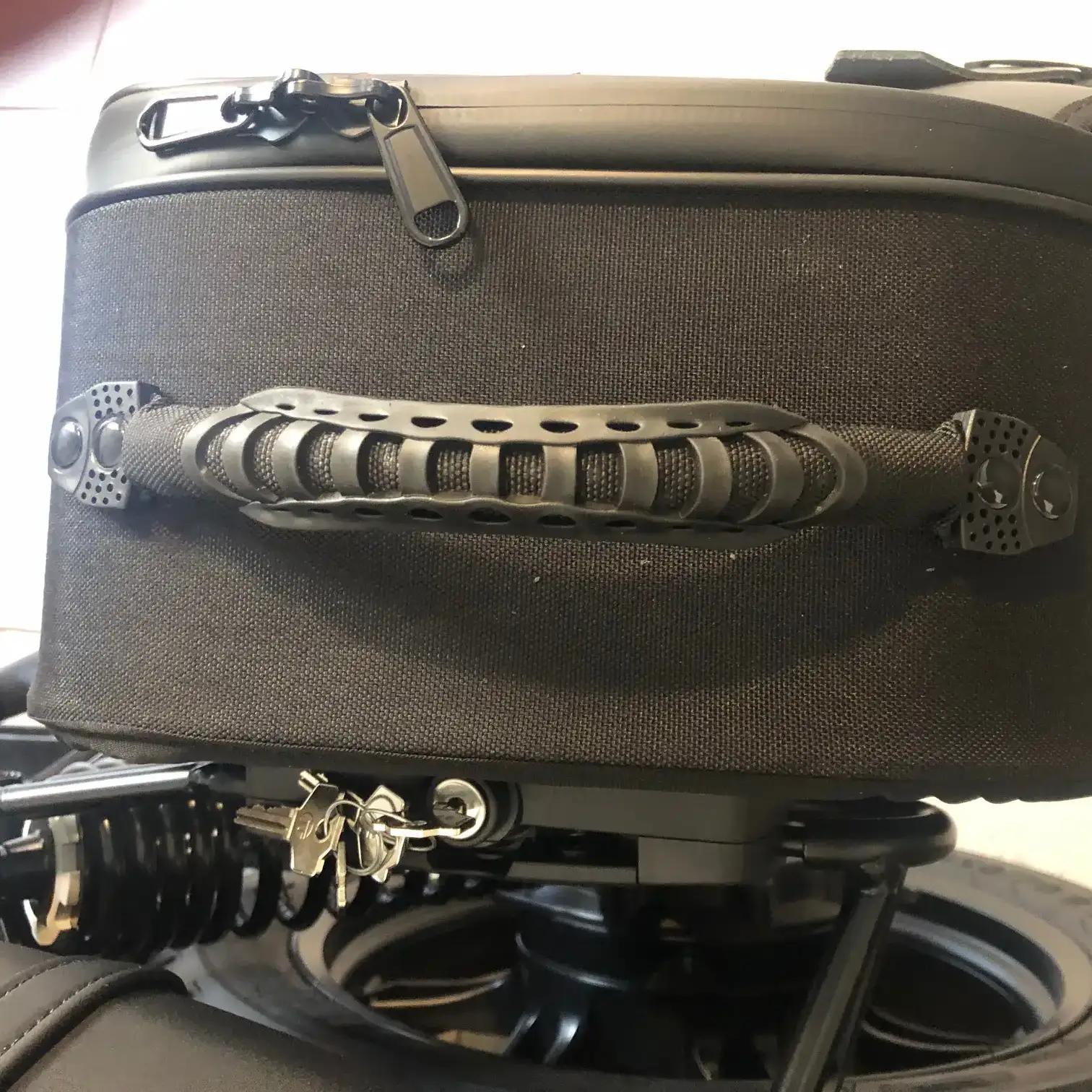 Panniers for Moto Guzzi V7 Sport, pair of EXPLORER side bags - Image 4