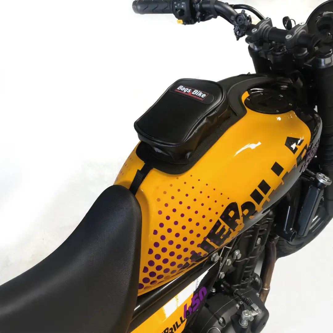Borsa serbatoio Bags&Bike in Nera, per Royal Enfield Guerrilla