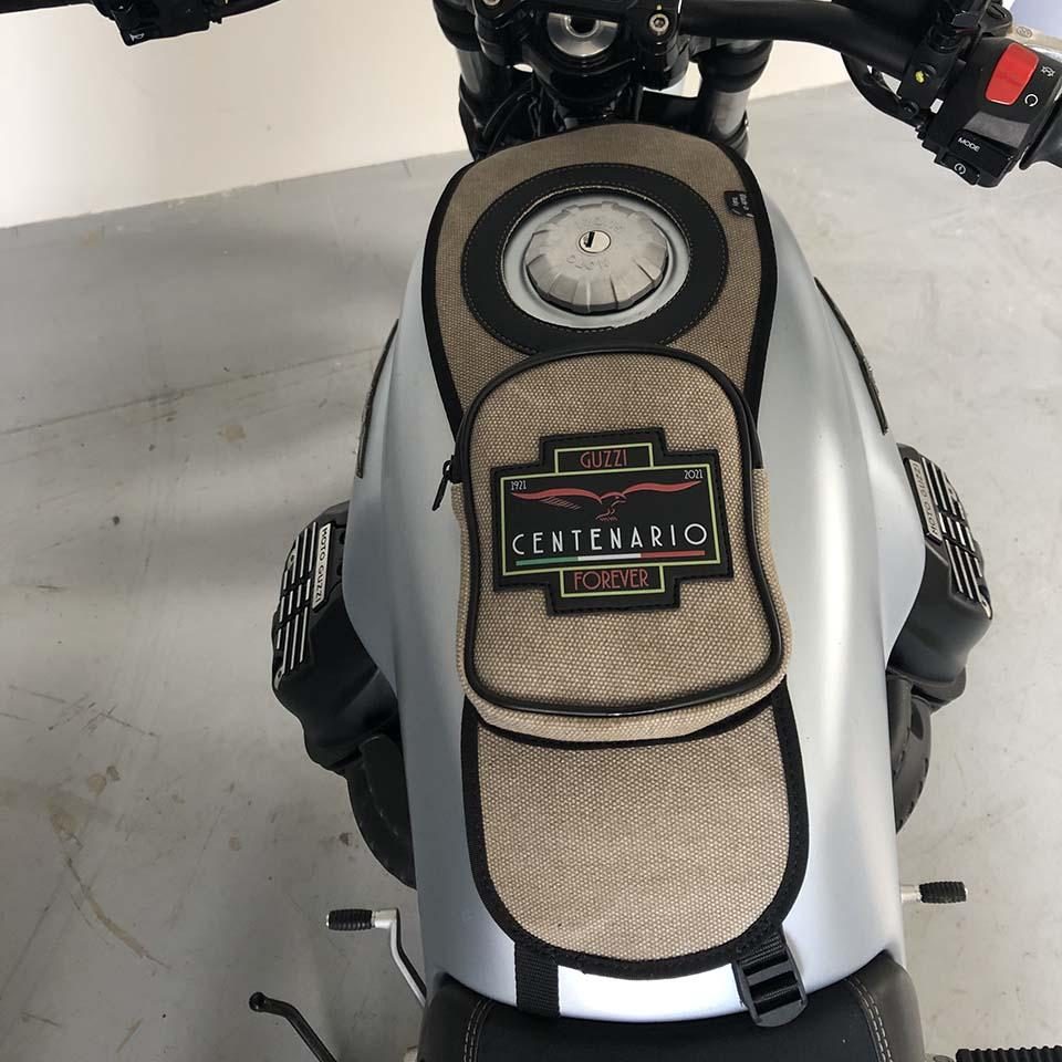 Borsa serbatoio Bags&Bike in Grigio, per Moto Guzzi V7 Special 2021/24
