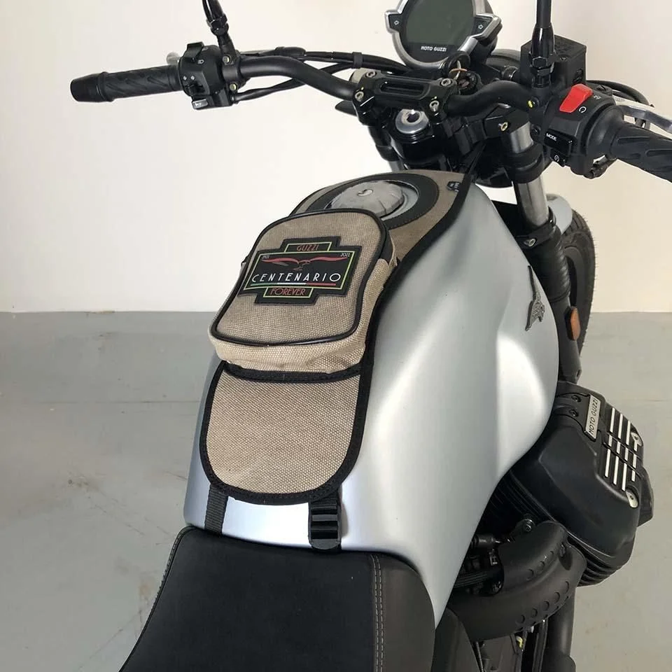 Borsa serbatoio Bags&Bike in Grigio, per Moto Guzzi V7 Special 2021/24 - immagine 2