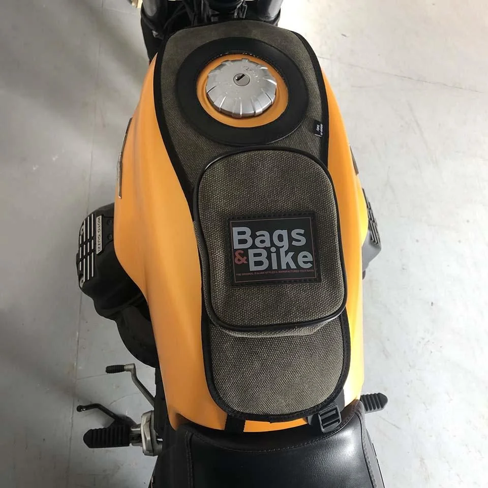 Borsa serbatoio Bags&Bike in Verde, per Moto Guzzi V7 Special 2021/24 - immagine 2
