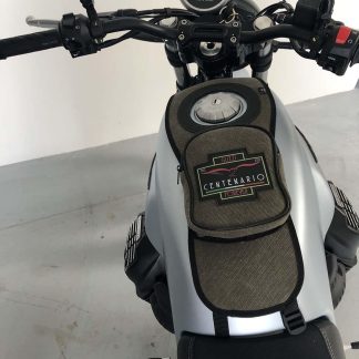 Tank bag Bags&Bike in Green, for Moto Guzzi V7 850 2021-25