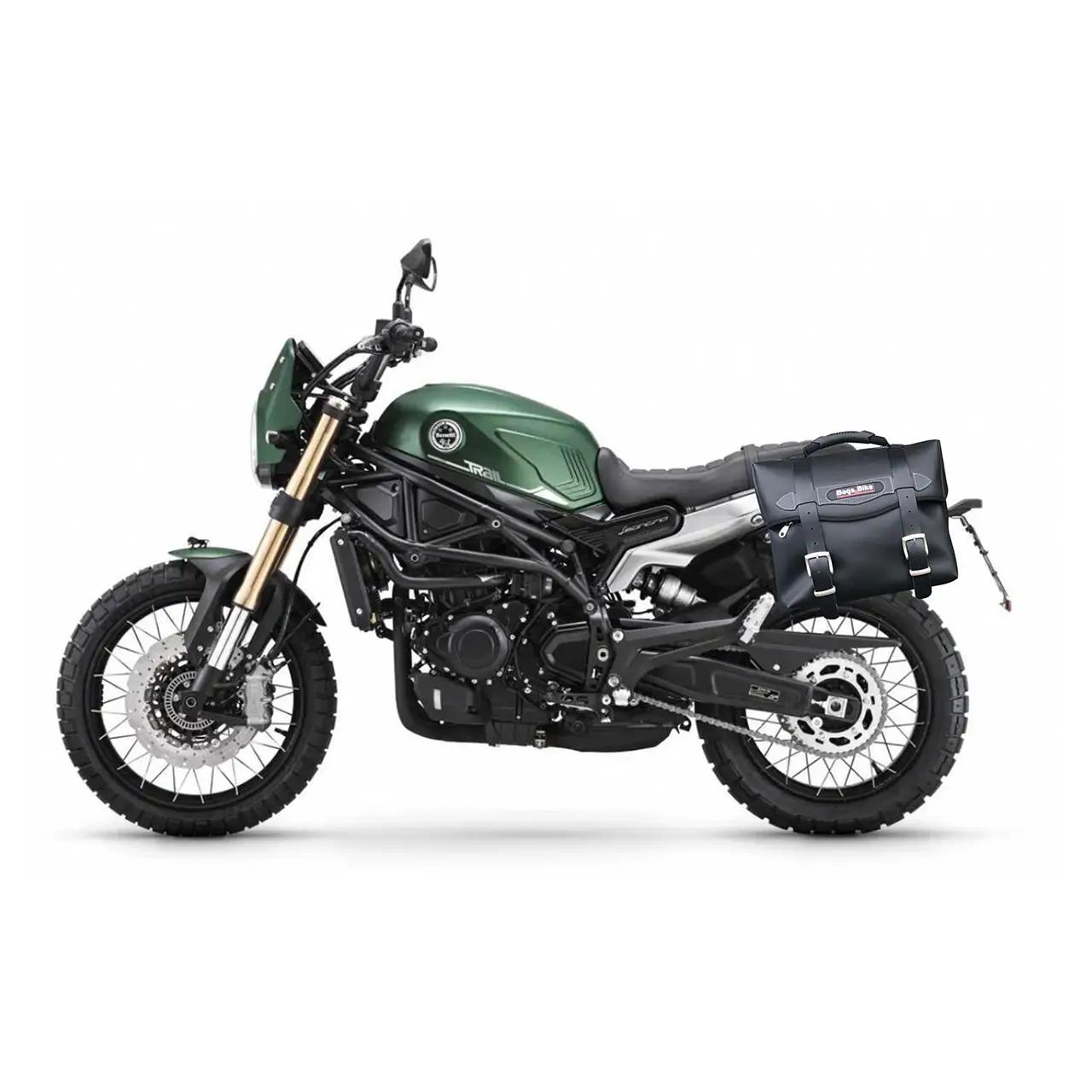 Panniers for Benelli Leoncino 800, pair of MATRIX side bags - Image 2