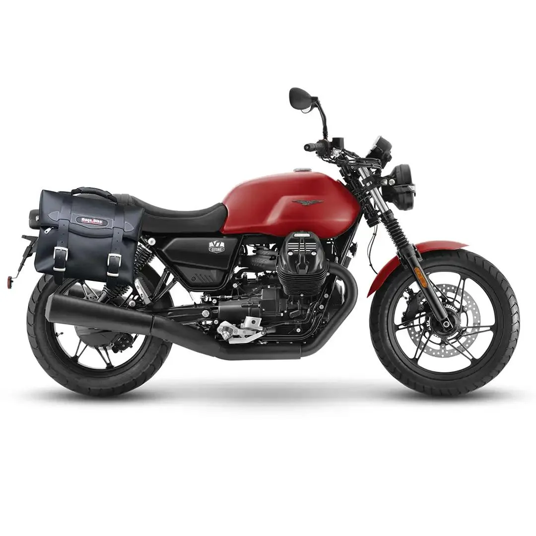 Borse laterali per Moto Guzzi V7 850 2021-25, coppia di borse MATRIX