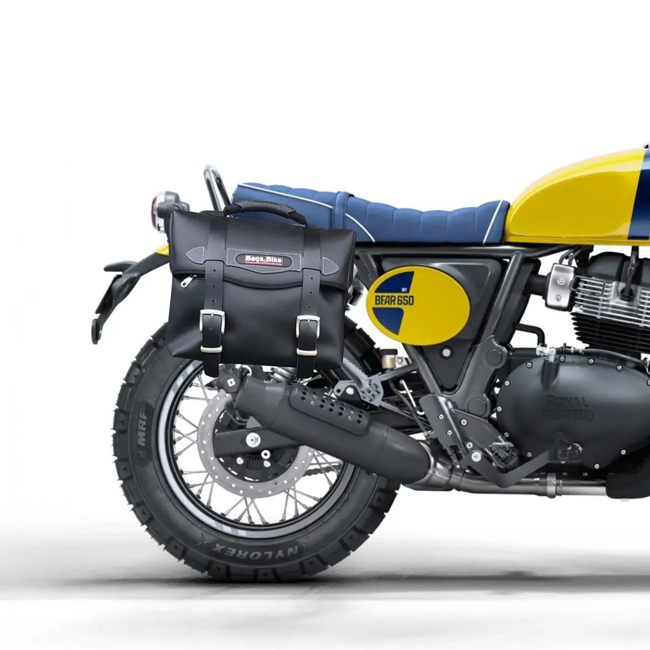 Borse laterali per Royal Enfield Bear 650, coppia di borse MATRIX - immagine 2