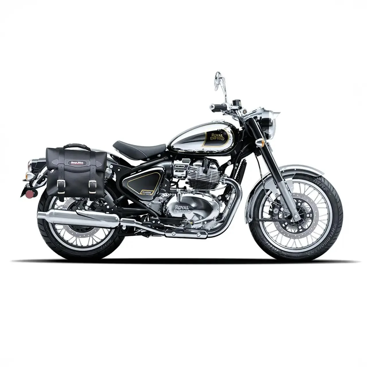 Borse laterali per Royal Enfield Classic 650, coppia di borse MATRIX - immagine 3