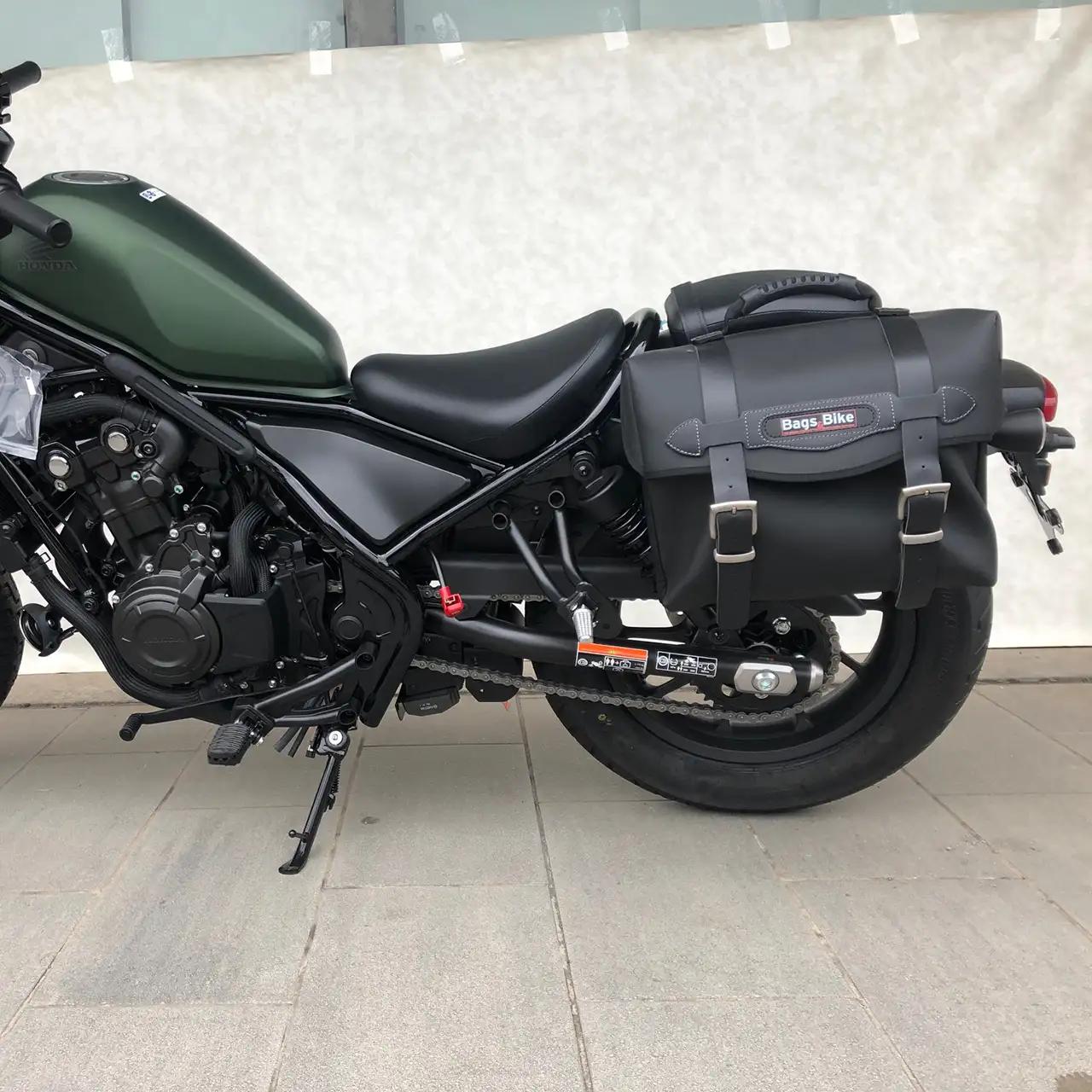 Panniers for Honda Rebel 500, pair of MATRIX side bags - Image 3