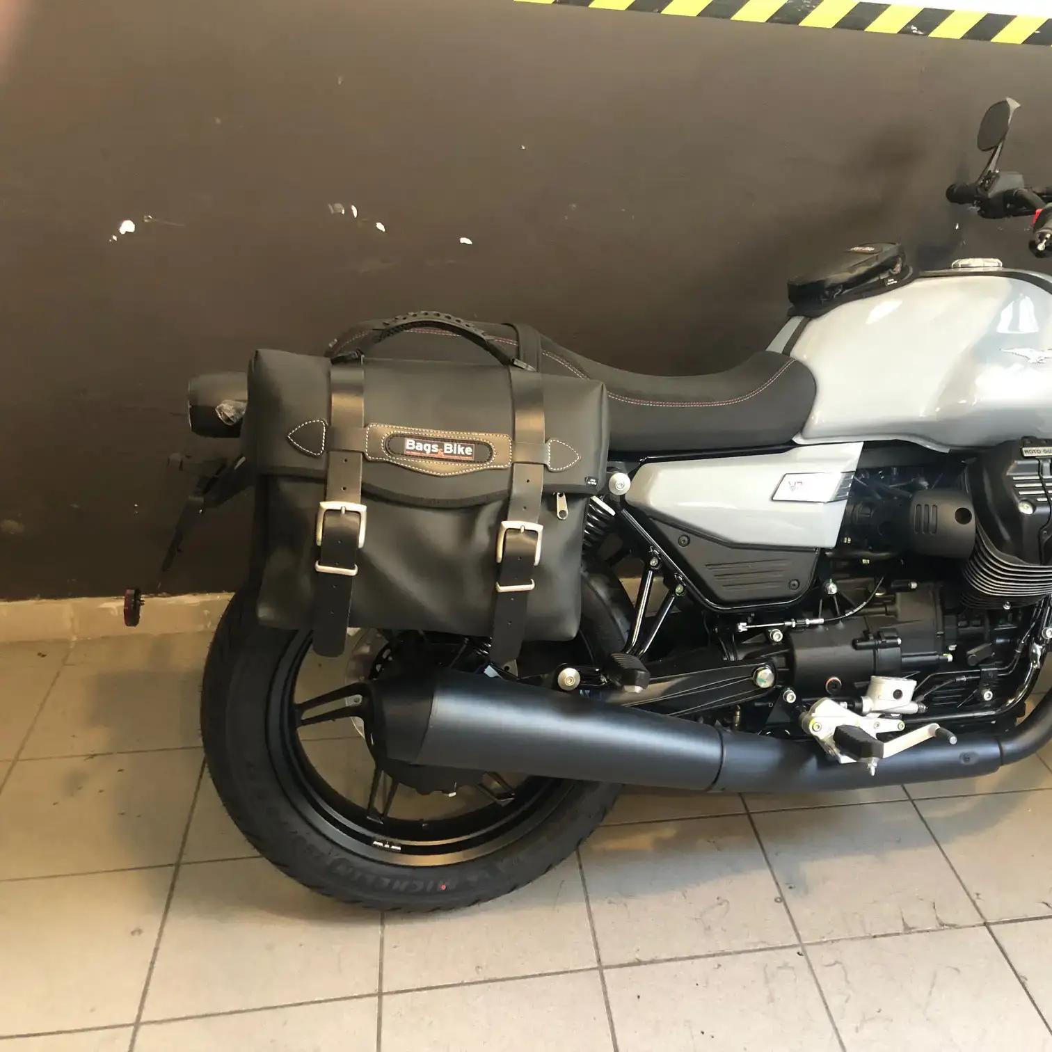 Panniers for Moto Guzzi V7 Sport, pair of MATRIX side bags - Image 4